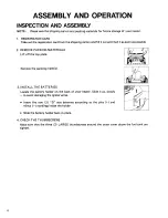 Preview for 7 page of Toyostove KSA-85 Operation And Maintenance Instructions