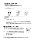 Preview for 10 page of Toyostove KSA-85 Operation And Maintenance Instructions