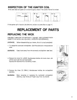 Preview for 12 page of Toyostove KSA-85 Operation And Maintenance Instructions