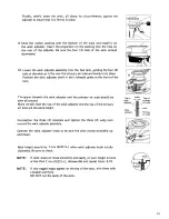 Preview for 14 page of Toyostove KSA-85 Operation And Maintenance Instructions