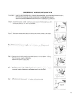 Предварительный просмотр 33 страницы Toyostove Laser 52 Instalation And Operation Instructions