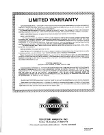 Preview for 36 page of Toyostove Laser 55 Type B User Manual