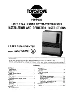 Предварительный просмотр 1 страницы Toyostove Laser 56MH User Manual