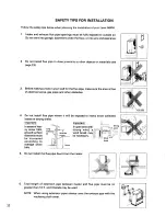 Предварительный просмотр 22 страницы Toyostove Laser 56MH User Manual