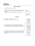 Preview for 9 page of Toyostove Laser 72 Type E User Manual