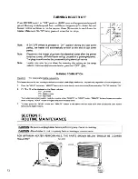 Предварительный просмотр 12 страницы Toyostove Laser 73 I User Manual