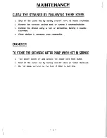 Preview for 9 page of Toyostove OL-A-1 Installation & Operation Manual