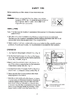 Preview for 3 page of Toyostove OPT-81UL Installation And Operation Instructions Manual