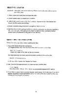 Preview for 12 page of Toyostove OPT-81UL Installation And Operation Instructions Manual