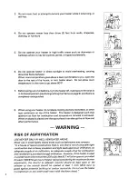 Preview for 4 page of Toyostove RB-2 Operation And Maintenance Instructions