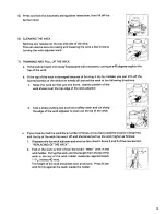 Preview for 13 page of Toyostove RB-2 Operation And Maintenance Instructions