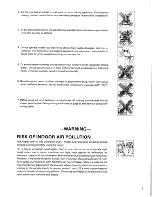 Preview for 3 page of Toyostove RC-11 Operating And Maintenance Instructions Manual