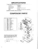 Preview for 6 page of Toyostove RC-11 Operating And Maintenance Instructions Manual