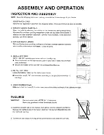 Preview for 7 page of Toyostove RC-11 Operating And Maintenance Instructions Manual