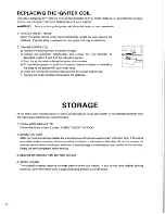 Preview for 14 page of Toyostove RC-11 Operating And Maintenance Instructions Manual