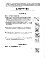 Preview for 2 page of Toyostove RC-37 Operation And Maintenance Instructions