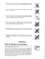 Preview for 3 page of Toyostove RC-37 Operation And Maintenance Instructions