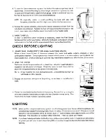 Preview for 8 page of Toyostove RC-37 Operation And Maintenance Instructions