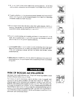 Preview for 3 page of Toyostove RC-37F Operation And Maintenance Instructions