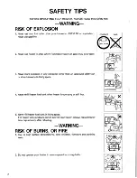 Preview for 3 page of Toyostove RCA-36F Operation And Maintenance Instructions