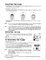 Preview for 10 page of Toyostove RCA-36F Operation And Maintenance Instructions