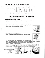 Preview for 12 page of Toyostove RCA-36F Operation And Maintenance Instructions