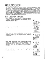 Preview for 3 page of Toyostove RCA-87 Operation And Maintenance Instructions