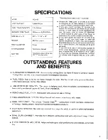 Preview for 4 page of Toyostove RCA-87 Operation And Maintenance Instructions