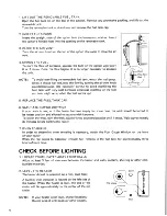 Preview for 7 page of Toyostove RCA-87 Operation And Maintenance Instructions