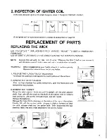 Preview for 12 page of Toyostove RCA-87 Operation And Maintenance Instructions