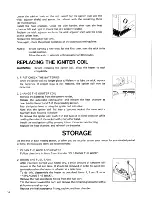 Preview for 15 page of Toyostove RCA-87 Operation And Maintenance Instructions