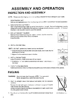 Предварительный просмотр 7 страницы Toyostove RSA-8 Operation And Maintenance Instructions