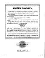 Preview for 18 page of Toyostove RSA-850 Operation And Maintenance Instructions