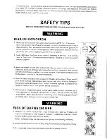 Preview for 2 page of Toyostove SC-150B Operation And Maintenance Instructions