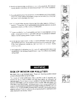 Preview for 3 page of Toyostove SC-150B Operation And Maintenance Instructions