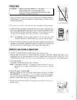 Preview for 8 page of Toyostove SC-150B Operation And Maintenance Instructions