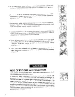 Предварительный просмотр 3 страницы Toyostove SC-200B Operation And Maintenance Instructions