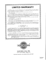 Предварительный просмотр 18 страницы Toyostove SC-200B Operation And Maintenance Instructions