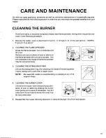 Предварительный просмотр 11 страницы Toyostove TSC-15 Operation And Maintenance Instructions