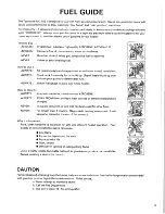 Preview for 4 page of Toyostove WC-105 Operating And Maintenance Instructions Manual