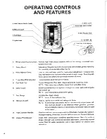 Preview for 5 page of Toyostove WC-105 Operating And Maintenance Instructions Manual