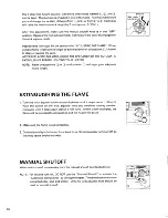 Preview for 11 page of Toyostove WC-105 Operating And Maintenance Instructions Manual