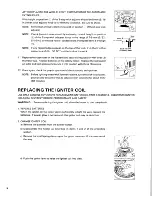 Preview for 15 page of Toyostove WC-105 Operating And Maintenance Instructions Manual