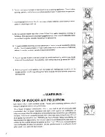 Preview for 3 page of Toyostove WC-120 Operation And Maintenance Instructions