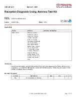 Preview for 1 page of Toyota 11014-00007 Manual