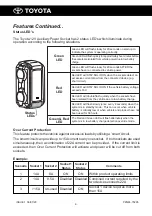 Preview for 6 page of Toyota 12V AUXILIARY POWER SOCKET Owner'S Manual