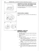 Предварительный просмотр 7 страницы Toyota 1986 Landcuiser Repair Manual