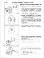 Предварительный просмотр 104 страницы Toyota 1986 Landcuiser Repair Manual