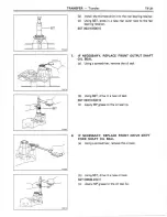 Предварительный просмотр 131 страницы Toyota 1986 Landcuiser Repair Manual