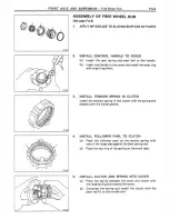 Предварительный просмотр 166 страницы Toyota 1986 Landcuiser Repair Manual